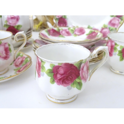 240 - Assorted ceramics to include Royal Albert tea wares in the pattern Old Country Roses and Old English... 