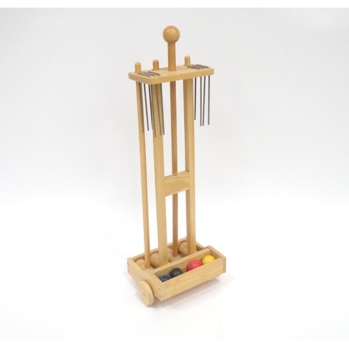 293 - A Croquet set on portable stand, approx 38