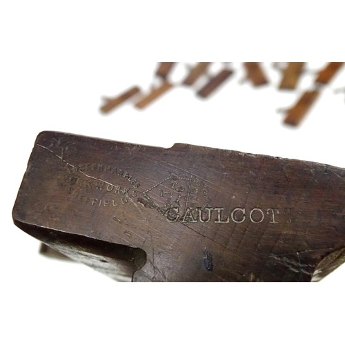 294 - A quantity of Carpentry / Woodworking moulding and rebate planes , variously marked and including ex... 