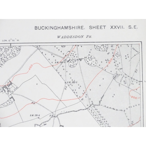 312 - A quantity of 20thC British Geographical Survey maps including photographic reprints, areas includin... 