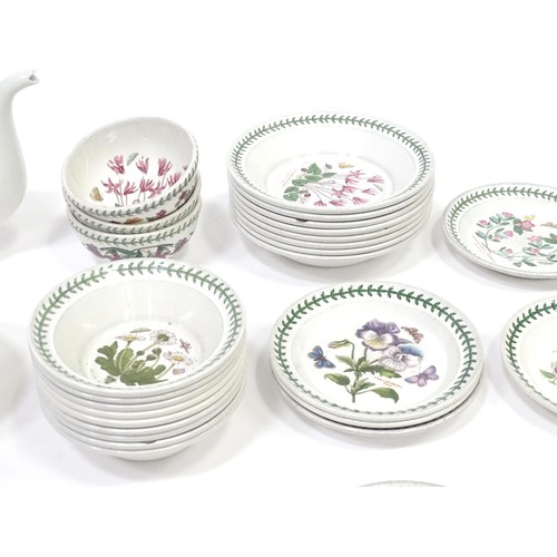 382 - A quantity of Portmeirion dinner wares in the Botanic Garden pattern, to include plates, bowls, dish... 