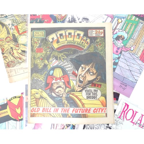 400 - Comics: A quantity of assorted comics to include Eclipse Miracleman no. 1, 2, 4 & 5, Little Nemo in ... 