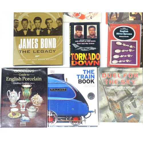 226 - Books: A quantity of assorted books, titles to include James Bond The Legacy, Godden's Guide to Engl... 