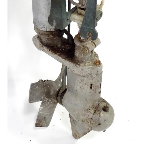 2 - A mid 20thC British Seagull boat outboard motor, serial number AC10308, approx 41 1/2