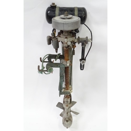 2 - A mid 20thC British Seagull boat outboard motor, serial number AC10308, approx 41 1/2