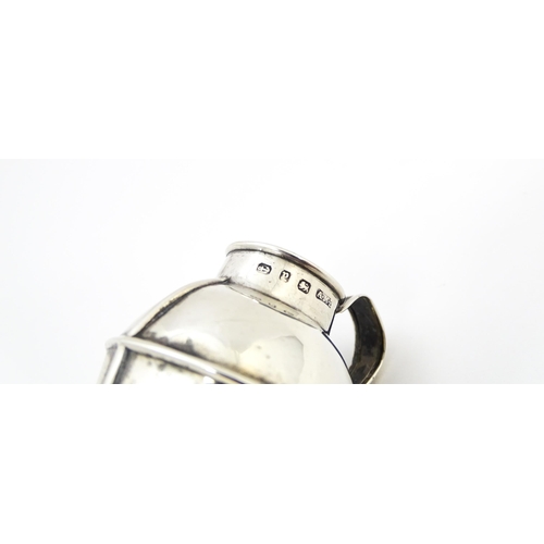 342 - A Victorian silver pepper modelled as a Guernsey cream pot, hallmarked Birmingham 1898, maker Abraha... 