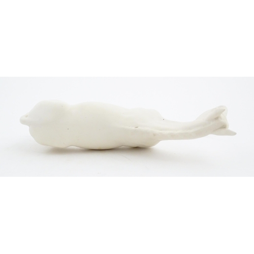 178 - A Beswick model of a matte white horse. Marked under. Approx. 7 3/4