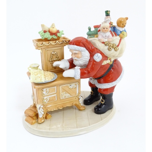 229A - A limited edition Royal Doulton model Cookies For Santa, HN4946, from the Holiday Traditions Collect... 