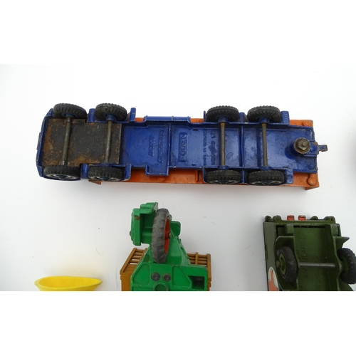 1436 - Toys: A quantity of assorted die cast scale model Dinky Toys vehicles / cars to include Cooper Brist... 