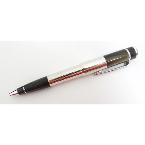 1226 - A c2000 Montblanc 'Writers Edition' William Faulkner ballpoint pen, number 16641 of 18000, in presen... 