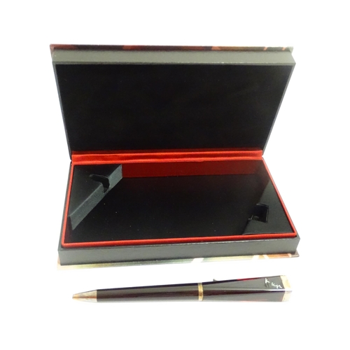 1228 - A c2004 Montblanc Meisterstück 'Writers Edition' Franz Kafka ballpoint pen, number 05772 of 16500, w... 