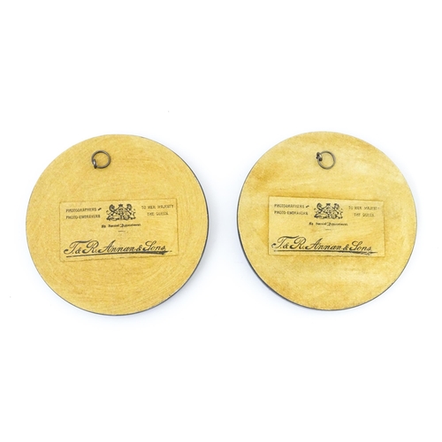 1496 - Militaria : a pair of cast memorial plaques to 'Col Robert Beech C.M.G.  D.S.O. Commanding 2nd Scott... 