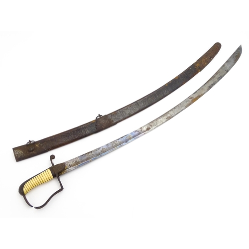 1498 - Militaria : a pattern 1796 light cavalry sabre, the 33