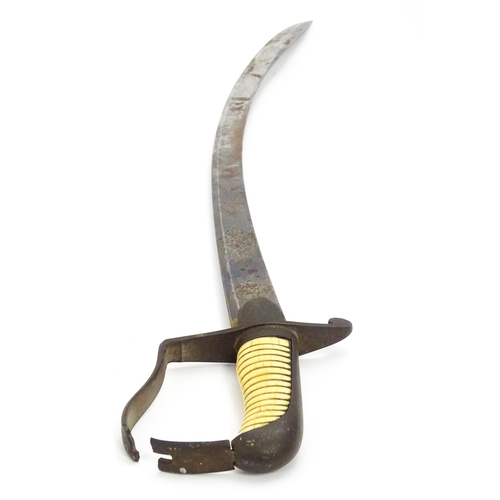 1498 - Militaria : a pattern 1796 light cavalry sabre, the 33