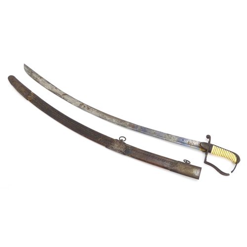 1498 - Militaria : a pattern 1796 light cavalry sabre, the 33