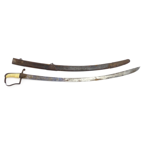 1498 - Militaria : a pattern 1796 light cavalry sabre, the 33