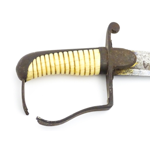 1498 - Militaria : a pattern 1796 light cavalry sabre, the 33