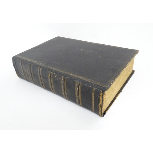 1504 - Book: The Christian's New and Complete Family Bible, or Universal Library of Divine Knowledge, by th... 