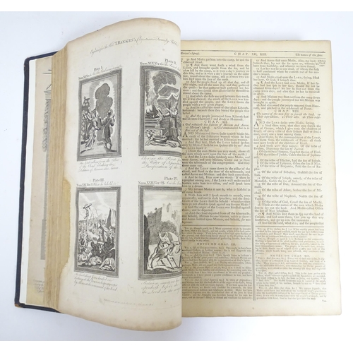 1504 - Book: The Christian's New and Complete Family Bible, or Universal Library of Divine Knowledge, by th... 