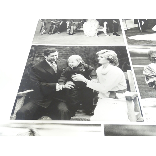 1547A - A quantity of 20thC press photographs depicting various members of the Royal family, to include HRH ... 