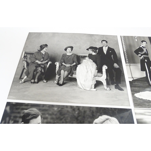 1547A - A quantity of 20thC press photographs depicting various members of the Royal family, to include HRH ... 