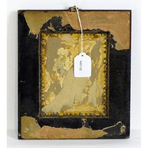 1996 - 19th century, Watercolour, A portrait of St Peter holding the keys to Heaven. Approx. 6