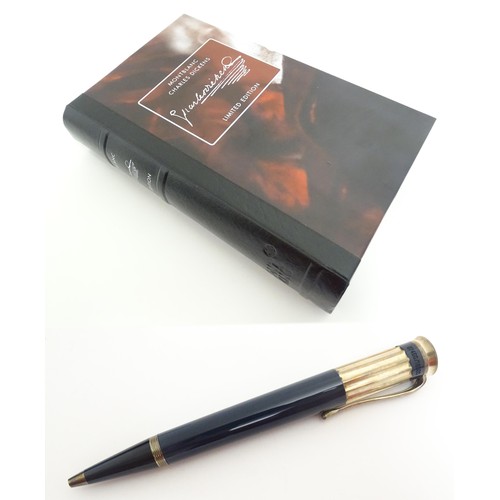 1227 - A c2001 Montblanc Meisterstück 'Writers Edition' Charles Dickens ballpoint pen, number 0460 of 16000... 