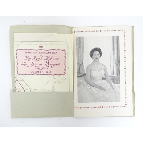 1136 - A quantity of Royal ephemera relating to Princess Margaret's Royal Tour of East Africa September - O... 