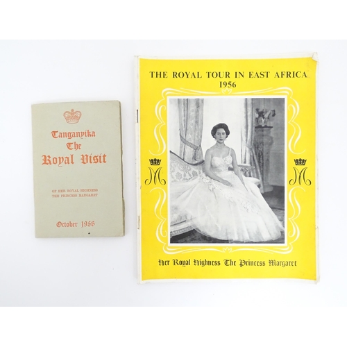 1136 - A quantity of Royal ephemera relating to Princess Margaret's Royal Tour of East Africa September - O... 