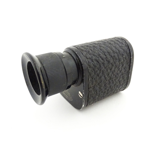 1182 - An early 20thC monocular by Spindler & Hoyer of Gottingen. Approx. 2 3/4