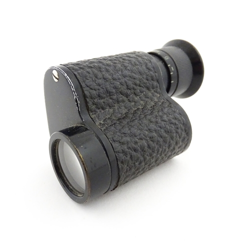 1182 - An early 20thC monocular by Spindler & Hoyer of Gottingen. Approx. 2 3/4