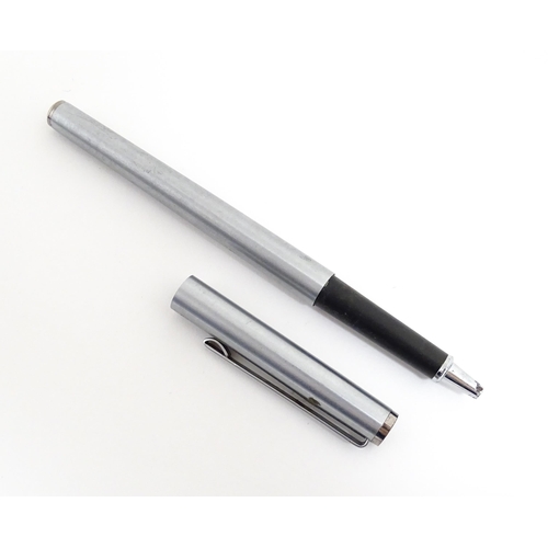 1221 - A cased Mont Blanc Starwalker ballpoint pen, together with a Mont Blanc Noblesse slimline barrel & c... 