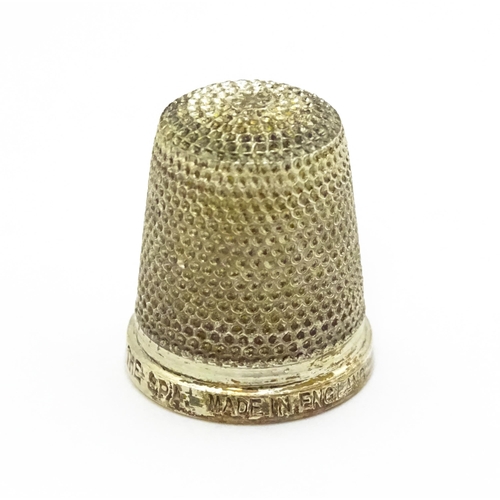 557 - A sterling silver thimble maker Henry Griffith & Sons Ltd.