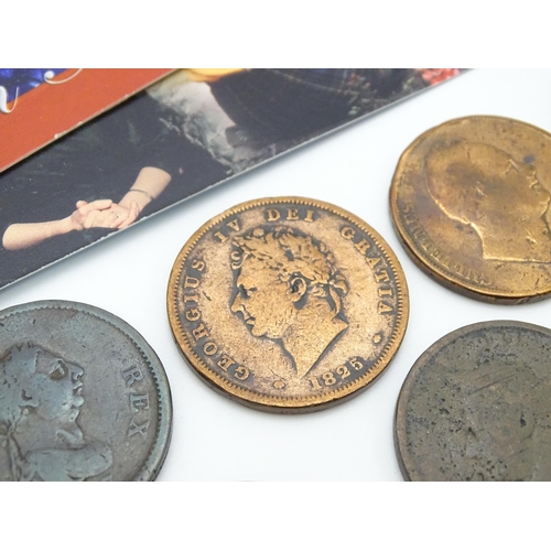 957A - Coins: A quantity of assorted 19thC and later coins to include some commemorative examples