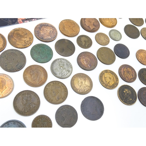 957A - Coins: A quantity of assorted 19thC and later coins to include some commemorative examples