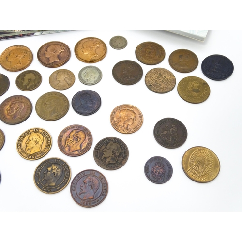 957A - Coins: A quantity of assorted 19thC and later coins to include some commemorative examples