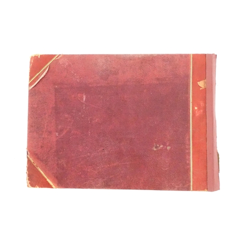 2146 - A Victorian photograph album containing various views to include Lincoln Cathedral, Dairy Bridge Rok... 