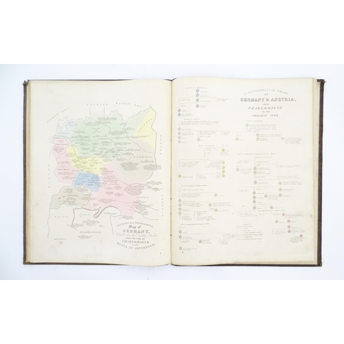 2152 - Book: A Concise Historical, Biographical & Genealogical Atlas of the Principal Events in the Histori... 