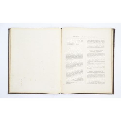 2152 - Book: A Concise Historical, Biographical & Genealogical Atlas of the Principal Events in the Histori... 