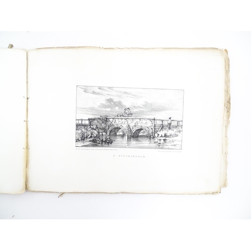 2153 - Books: Picturesque Views of all the Bridges belonging to the County of Norfolk, Parts 1 - 4, by Fran... 