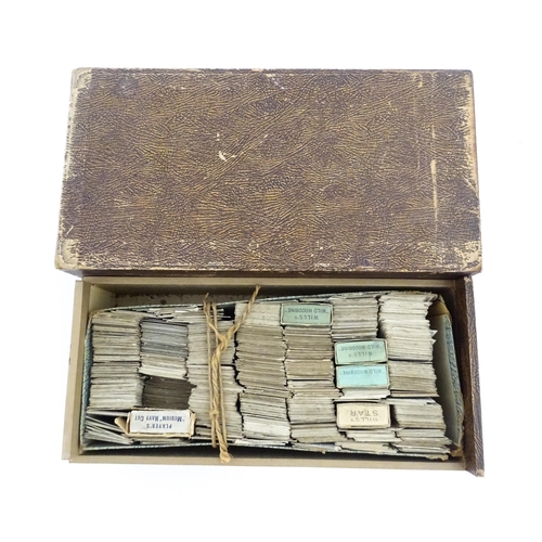 2155 - A large quantity of assorted 20thC cigarette and tea cards to include examples from Will's Cigarette... 