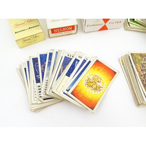 2155 - A large quantity of assorted 20thC cigarette and tea cards to include examples from Will's Cigarette... 