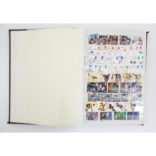 2157 - Stamps: A quantity of 20thC albums containing Great British, Commonwealth and Worldwide stamps