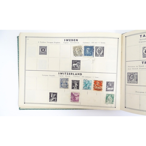 2158 - Stamps: Eight albums containing assorted 19th & 20thC Great British, Commonwealth and Worldwide stam... 