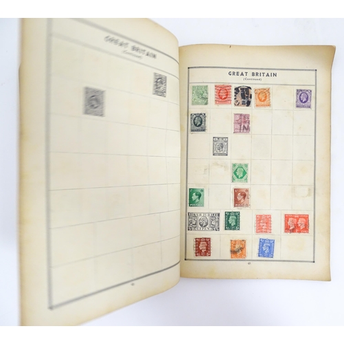 2158 - Stamps: Eight albums containing assorted 19th & 20thC Great British, Commonwealth and Worldwide stam... 