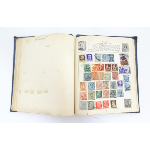 2158 - Stamps: Eight albums containing assorted 19th & 20thC Great British, Commonwealth and Worldwide stam... 