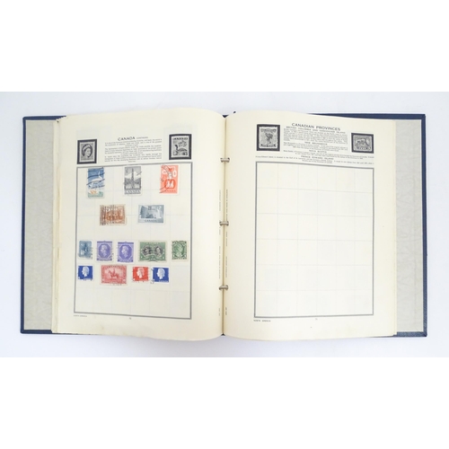 2158 - Stamps: Eight albums containing assorted 19th & 20thC Great British, Commonwealth and Worldwide stam... 