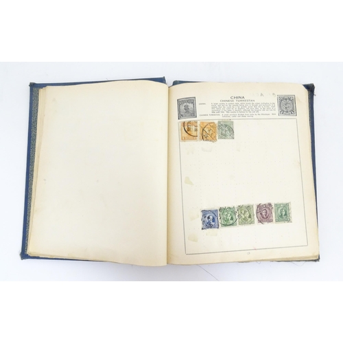 2158 - Stamps: Eight albums containing assorted 19th & 20thC Great British, Commonwealth and Worldwide stam... 