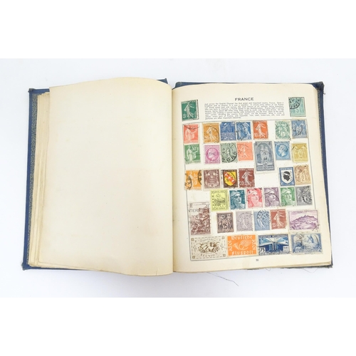 2158 - Stamps: Eight albums containing assorted 19th & 20thC Great British, Commonwealth and Worldwide stam... 