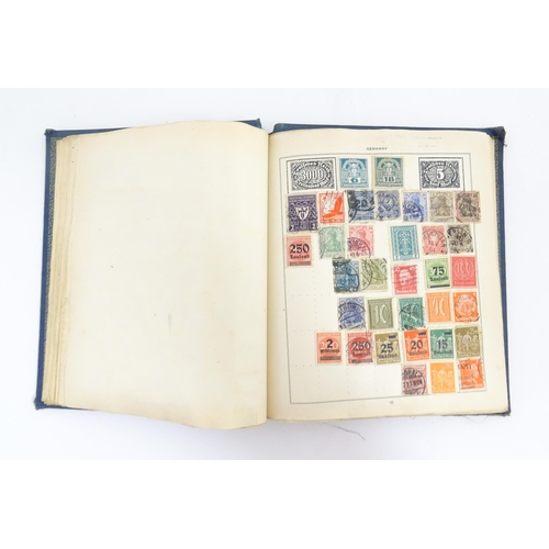 2158 - Stamps: Eight albums containing assorted 19th & 20thC Great British, Commonwealth and Worldwide stam... 